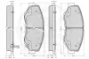 Комплект тормозных колодок, дисковый тормоз OPTIMAL 89900 (фото 3)