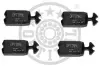 Комплект тормозных колодок, дисковый тормоз OPTIMAL 9101 (фото 1)