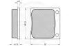 Комплект тормозных колодок, дисковый тормоз OPTIMAL 9113 (фото 2)