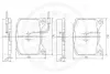 Комплект тормозных колодок, дисковый тормоз OPTIMAL 9132 (фото 2)