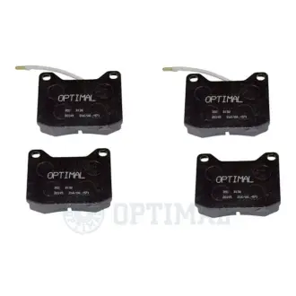 Комплект тормозных колодок, дисковый тормоз OPTIMAL 9132