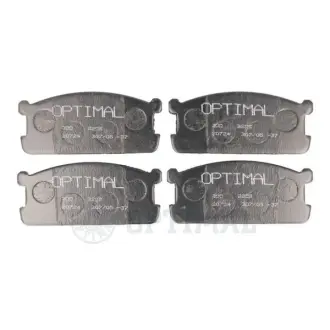 Комплект тормозных колодок, дисковый тормоз OPTIMAL 9209