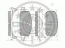 Комплект тормозных колодок, дисковый тормоз OPTIMAL 9216 (фото 1)