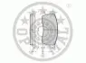 Комплект тормозных колодок, дисковый тормоз OPTIMAL 9219 (фото 1)