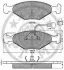 Комплект тормозных колодок, дисковый тормоз OPTIMAL 9251 (фото 1)