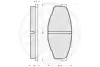 Комплект тормозных колодок, дисковый тормоз OPTIMAL 9269 (фото 2)