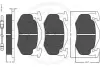 Комплект тормозных колодок, дисковый тормоз OPTIMAL 9293 (фото 3)