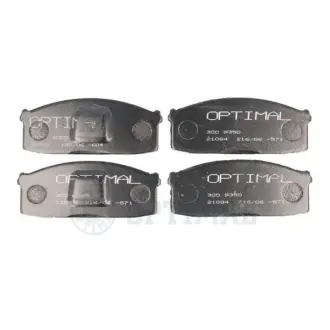 Комплект тормозных колодок, дисковый тормоз OPTIMAL 9305