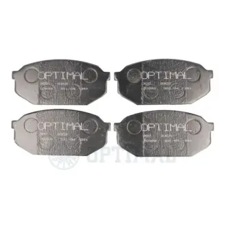 Комплект тормозных колодок, дисковый тормоз OPTIMAL 9309