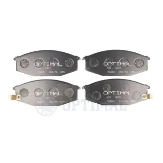 Комплект тормозных колодок, дисковый тормоз OPTIMAL 9327