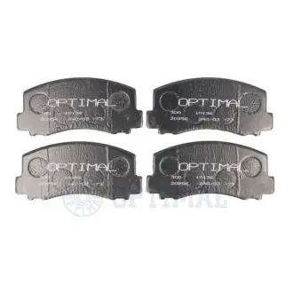 Комплект тормозных колодок, дисковый тормоз OPTIMAL 9344