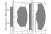 Комплект тормозных колодок, дисковый тормоз OPTIMAL 9356 (фото 3)