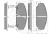 Комплект тормозных колодок, дисковый тормоз OPTIMAL 9374 (фото 2)