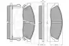 Комплект тормозных колодок, дисковый тормоз OPTIMAL 9377 (фото 2)
