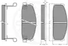 Комплект тормозных колодок, дисковый тормоз OPTIMAL 9378 (фото 3)