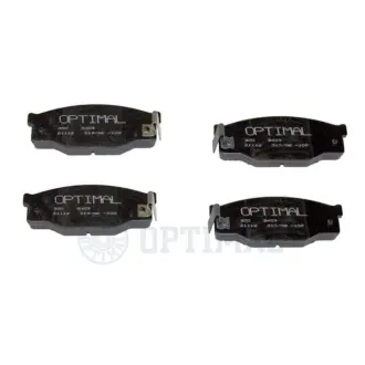 Комплект тормозных колодок, дисковый тормоз OPTIMAL 9403