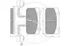 Комплект тормозных колодок, дисковый тормоз OPTIMAL 9435 (фото 2)