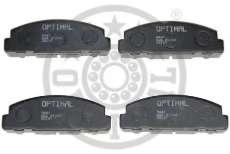Комплект тормозных колодок, дисковый тормоз OPTIMAL 9441