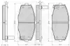 Комплект тормозных колодок, дисковый тормоз OPTIMAL 9452 (фото 2)