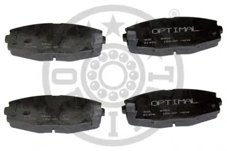 Комплект тормозных колодок, дисковый тормоз OPTIMAL 9452