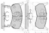 Комплект тормозных колодок, дисковый тормоз OPTIMAL 9464 (фото 3)