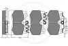 Комплект тормозных колодок, дисковый тормоз OPTIMAL 9478 (фото 3)