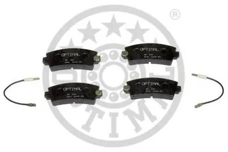 Комплект тормозных колодок, дисковый тормоз OPTIMAL 9483