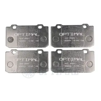 Комплект тормозных колодок, дисковый тормоз OPTIMAL 9521