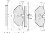 Комплект тормозных колодок, дисковый тормоз OPTIMAL 9544 (фото 3)