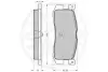 Комплект тормозных колодок, дисковый тормоз OPTIMAL 9553 (фото 2)