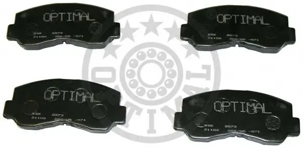 Комплект тормозных колодок, дисковый тормоз OPTIMAL 9573 (фото 1)