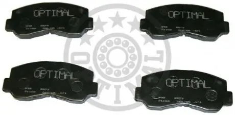Комплект тормозных колодок, дисковый тормоз OPTIMAL 9573