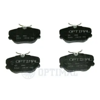 Комплект тормозных колодок, дисковый тормоз OPTIMAL 9580