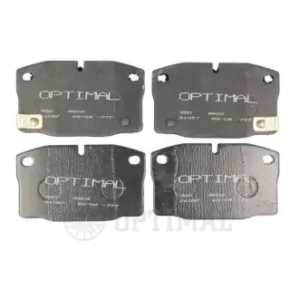 Комплект тормозных колодок, дисковый тормоз OPTIMAL 9602