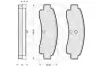 Комплект тормозных колодок, дисковый тормоз OPTIMAL 9613 (фото 2)