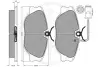 Комплект тормозных колодок, дисковый тормоз OPTIMAL 9619 (фото 3)