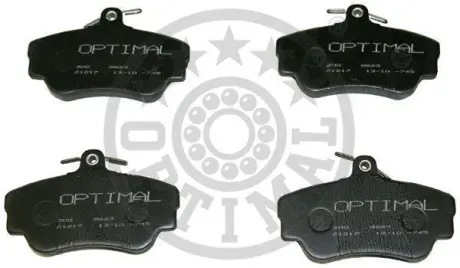 Комплект тормозных колодок, дисковый тормоз OPTIMAL 9623