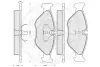 Комплект тормозных колодок, дисковый тормоз OPTIMAL 9636 (фото 2)