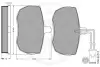 Комплект тормозных колодок, дисковый тормоз OPTIMAL 9644 (фото 3)