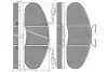 Комплект тормозных колодок, дисковый тормоз OPTIMAL 9647 (фото 2)