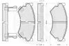 Комплект тормозных колодок, дисковый тормоз OPTIMAL 9683 (фото 2)