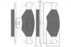 Комплект тормозных колодок, дисковый тормоз OPTIMAL 9694 (фото 2)