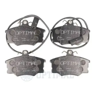 Комплект тормозных колодок, дисковый тормоз OPTIMAL 9702