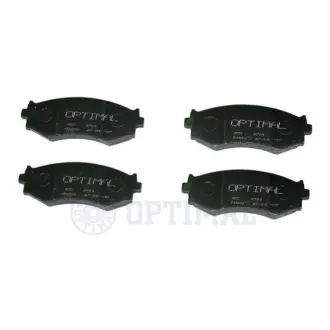 Комплект тормозных колодок, дисковый тормоз OPTIMAL 9723