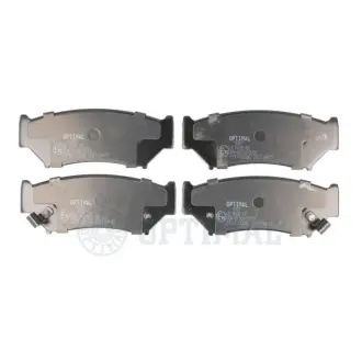 Комплект тормозных колодок, дисковый тормоз OPTIMAL 9767