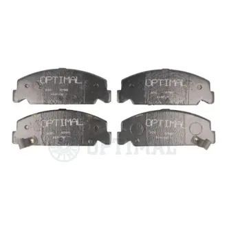 Комплект тормозных колодок, дисковый тормоз OPTIMAL 9786