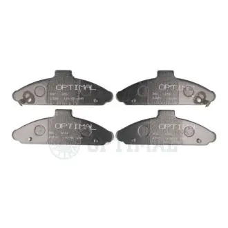 Комплект тормозных колодок, дисковый тормоз OPTIMAL 9791