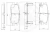Комплект тормозных колодок, дисковый тормоз OPTIMAL 9792 (фото 2)