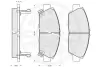 Комплект тормозных колодок, дисковый тормоз OPTIMAL 9793 (фото 2)