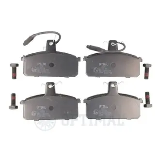 Комплект тормозных колодок, дисковый тормоз OPTIMAL 9798